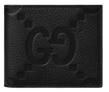Load image into Gallery viewer, Gucci Jumbo GG Wallet Black Leather
