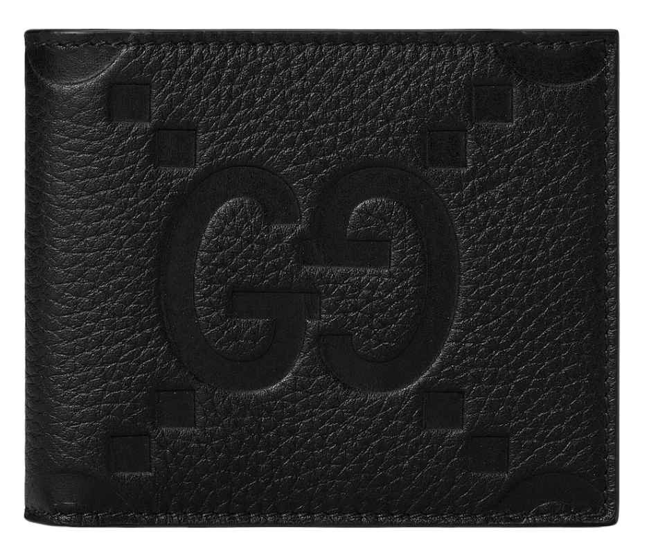 Gucci Jumbo GG Wallet Black Leather