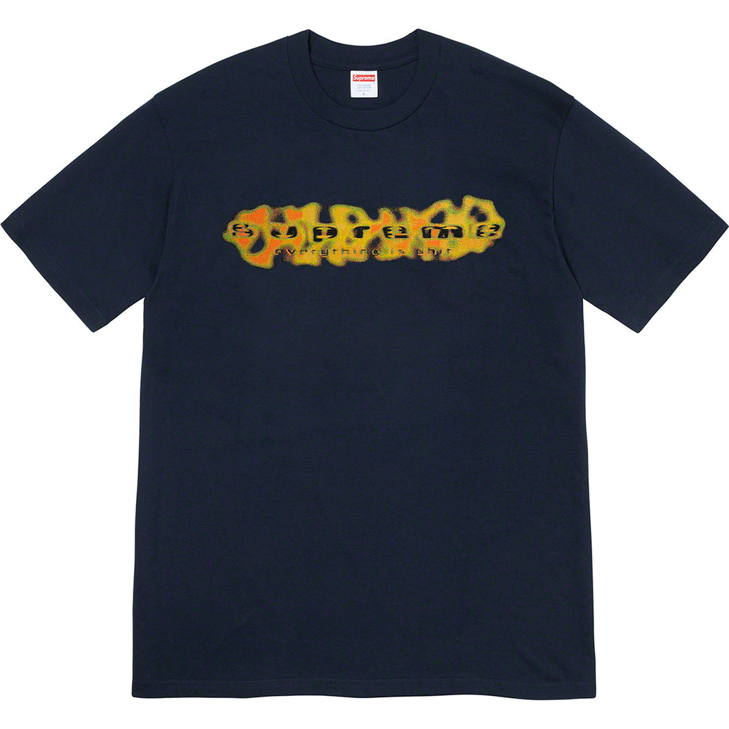 Supreme Everything Is Shit Tee Navy