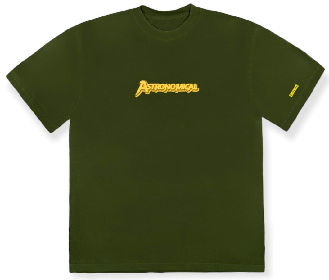 Travis Scott Astro Cyclone T-shirt Washed Olive