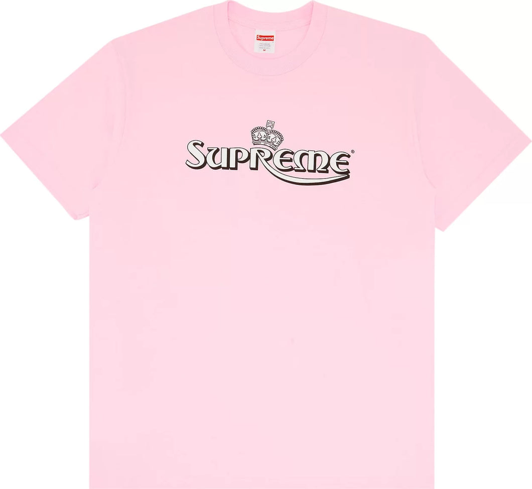 Supreme Crown Tee Light Pink – Sneaker Riots