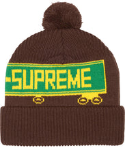 Load image into Gallery viewer, Supreme 18-Wheeler Beanie Brown
