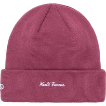 Load image into Gallery viewer, Supreme New Era Box Logo Beanie (FW21) Plum
