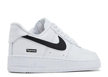 Load image into Gallery viewer, Nike Air Force 1 Low Supreme White Black
