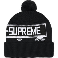 Load image into Gallery viewer, Supreme 18-Wheeler Beanie Black
