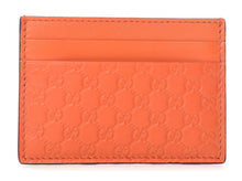 Load image into Gallery viewer, Gucci Card Case Microguccissima (5 Card Slot) Orange
