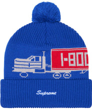 Load image into Gallery viewer, Supreme 18-Wheeler Beanie Blue
