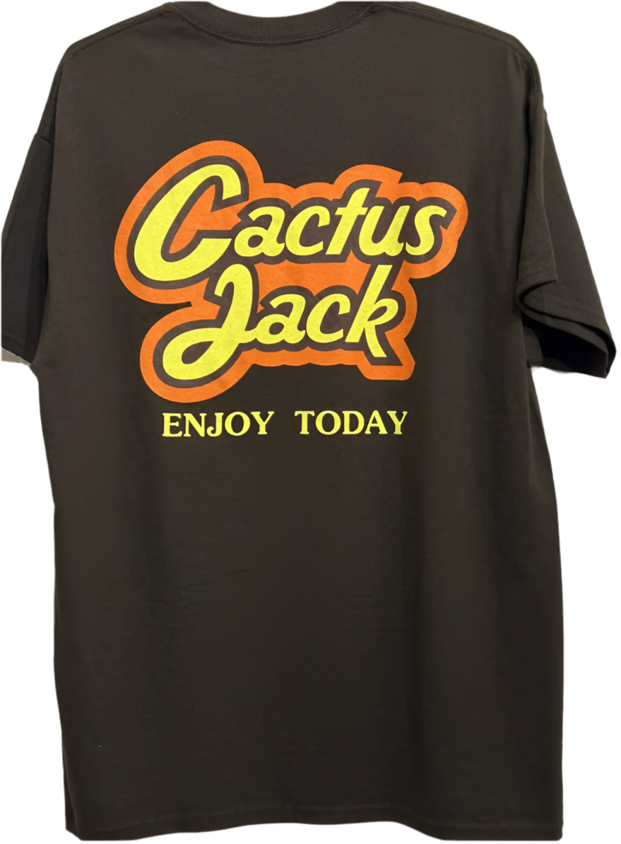 Travis Scott Reeses Puff T-Shirt Brown