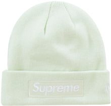 Load image into Gallery viewer, Supreme New Era Box Logo Beanie (FW23) Light Green
