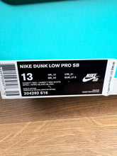 Load image into Gallery viewer, Nike SB Dunk Low Red Patent Leather (2015) - 13M
