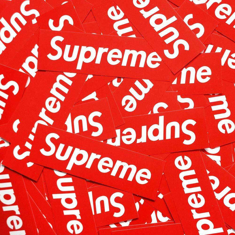 Supreme Box Logo Sticker (1 sticker)