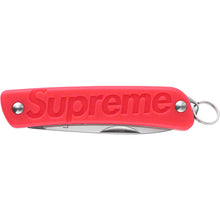 Load image into Gallery viewer, Supreme Boker Glow-in-the-Dark Keychain Knife Red

