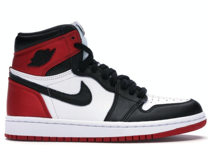 Jordan 1 Retro High Satin Black Toe (W)